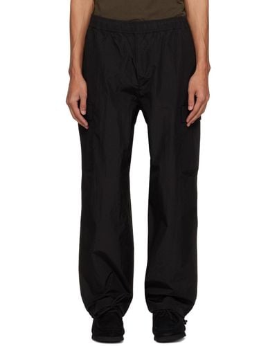 Pop Trading Co. 'pop' Track Cargo Trousers - Black