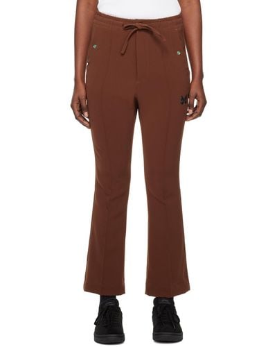 Needles Brown Piping Cowboy Lounge Trousers