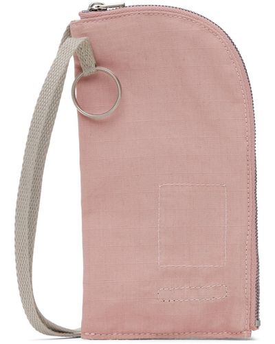 Rick Owens Phone Holder Pouch - Pink