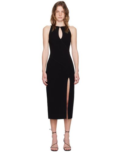Bec & Bridge Marielle Split Maxi Dress - Black