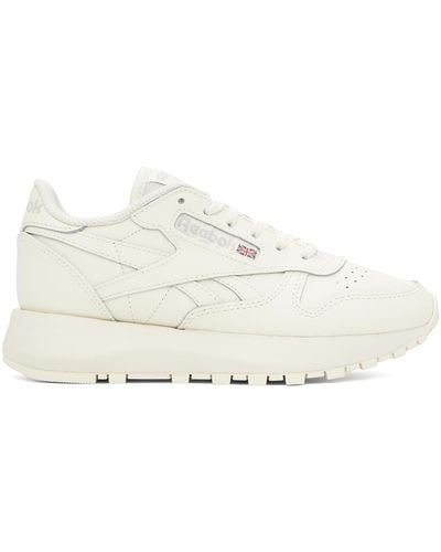 Reebok Off-white Classic Leather Sp Trainers - Black