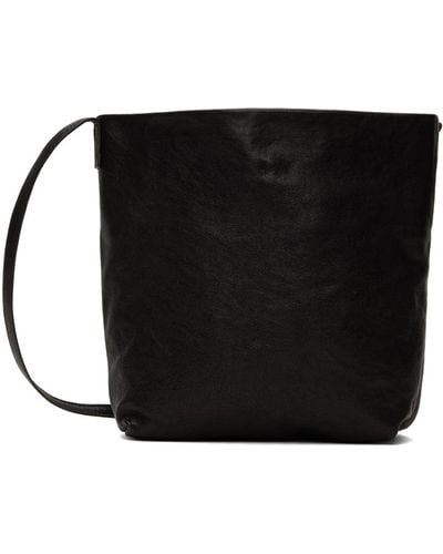 Ann Demeulemeester Ger Mini Soft Shoulder Bag - Black