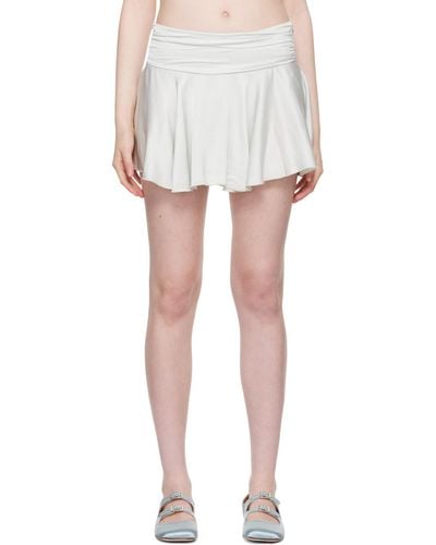 GIMAGUAS Marta Miniskirt - White
