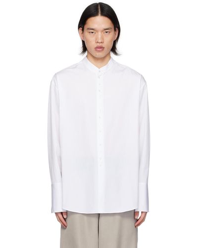 The Row Chemise ridley blanche