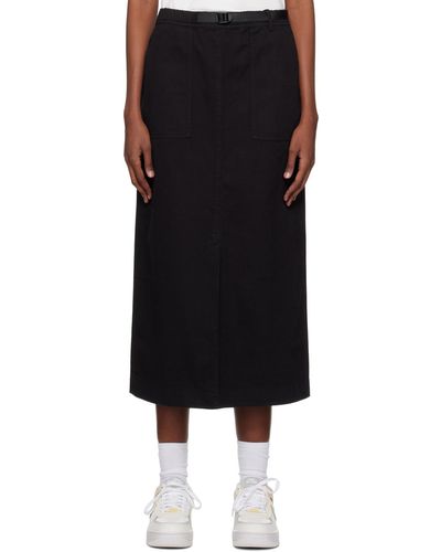 Gramicci Baker Maxi Skirt - Black