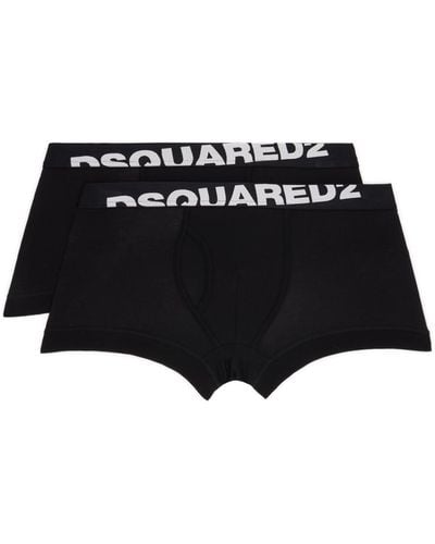 DSquared² Two-pack Black Boxers