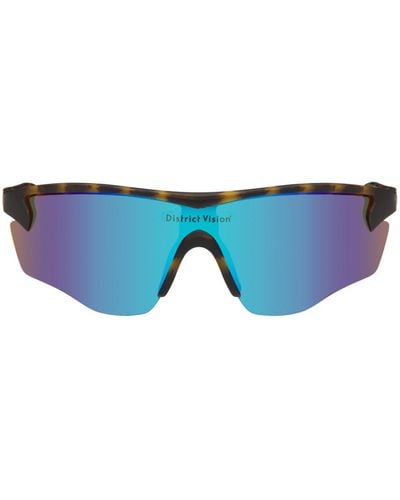 District Vision Junya Racer Sunglasses - Blue