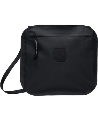 C.P. Company Rubber Reps Bag - Black