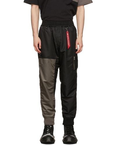 Mastermind Japan Grey C2h4 Edition Bomber Trousers