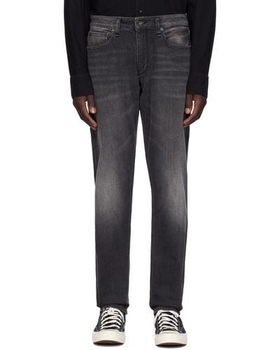 Rag & Bone Grey Fit 3 Jeans - Black