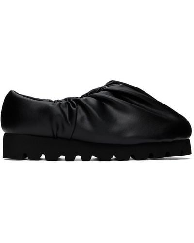 Yume Yume Camp Low Slip-on Loafers - Black