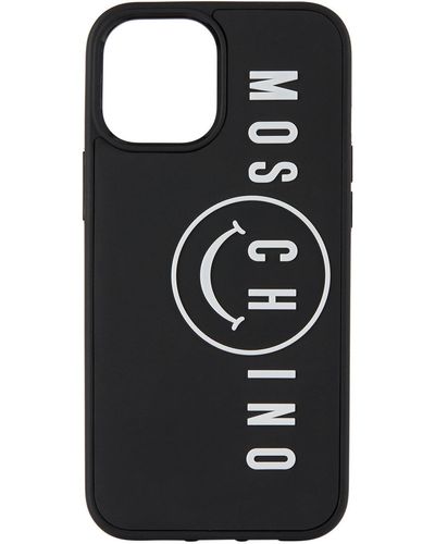 Moschino ロゴ Iphone 12 Pro Max ケース - ブラック