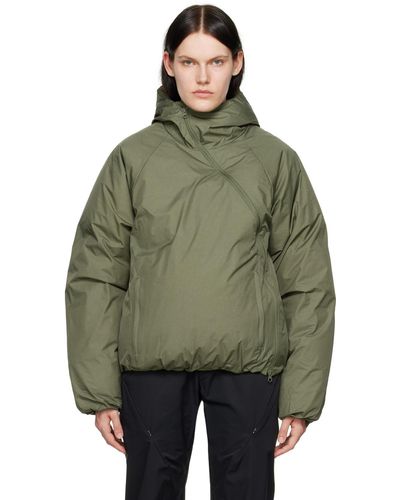 Post Archive Faction PAF Post Archive Faction (paf) 5.0 Centre Down Jacket - Green