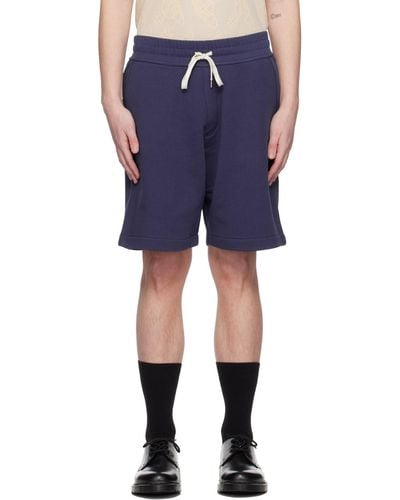 Vivienne Westwood Navy Action Man Shorts - Blue
