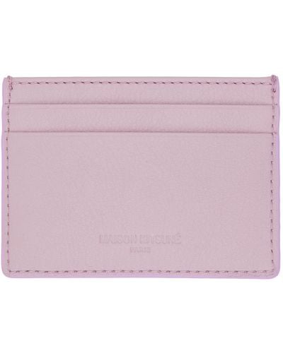 Maison Kitsuné Cloud Card Holder - Pink