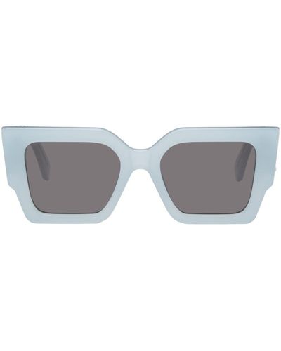 Off-White c/o Virgil Abloh Off- lunettes de soleil catalina bleues - Noir