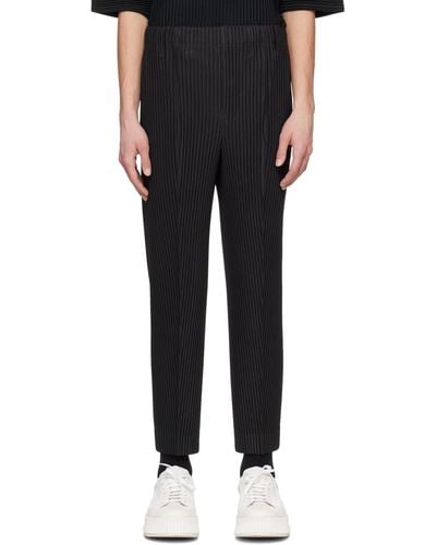 Homme Plissé Issey Miyake Compleat Trousers - Black