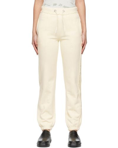 Helmut Lang Off- Panel Lounge Trousers - Natural