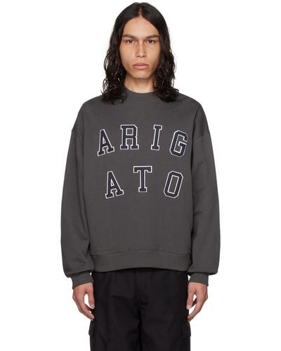 Axel Arigato Grey Legend Sweatshirt - Black
