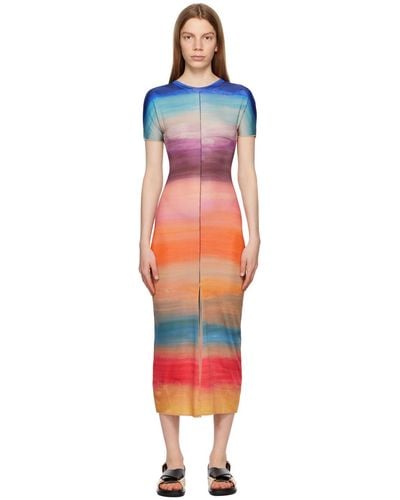 Marni Multicolour Dark Side Of The Moon Maxi Dress