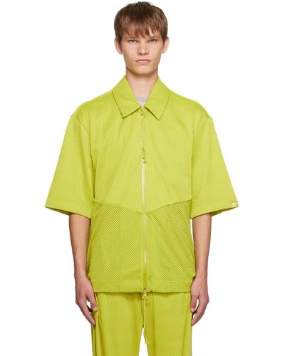 Song For The Mute Chemise jaune édition adidas originals