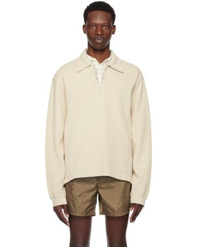 Our Legacy Off- Lad Sweatshirt - Natural