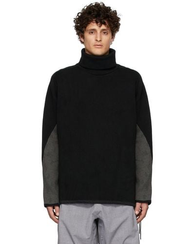 BYBORRE Turtleneck Sweater - Black