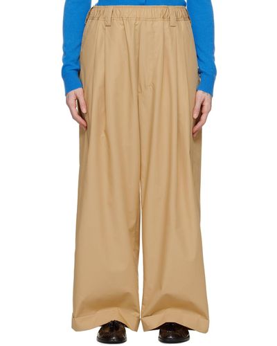 MERYLL ROGGE Pantalon à cordon coulissant - Bleu