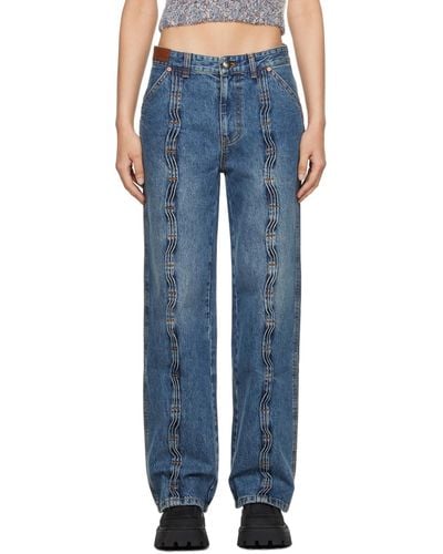 ANDERSSON BELL Wave Jeans - Blue