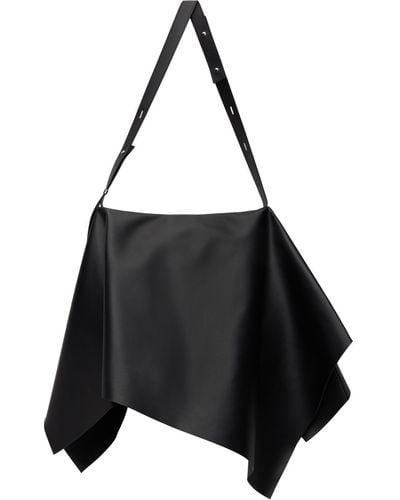 Issey Miyake Large Square Tote - Black