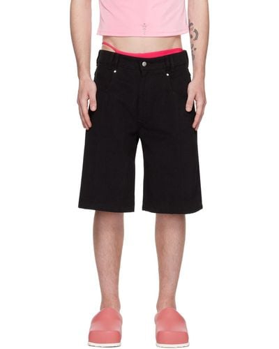 Marshall Columbia Four-pocket Denim Shorts - Black