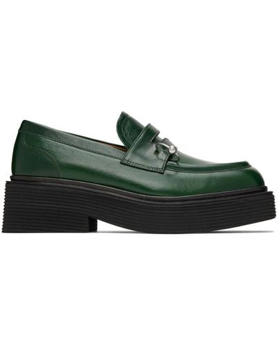 Marni Piercing Loafers - Green