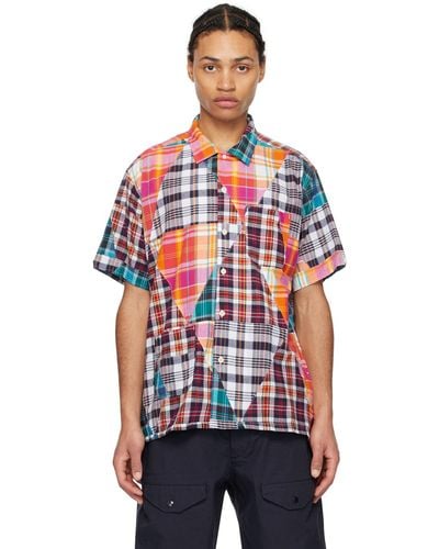 Engineered Garments Multicolor Patchwork Shirt - Red
