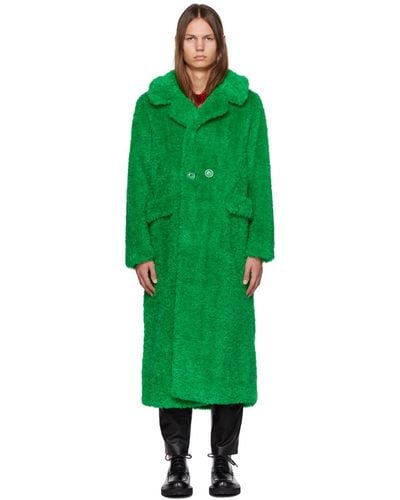 Anna Sui Ssense Exclusive Coat - Green