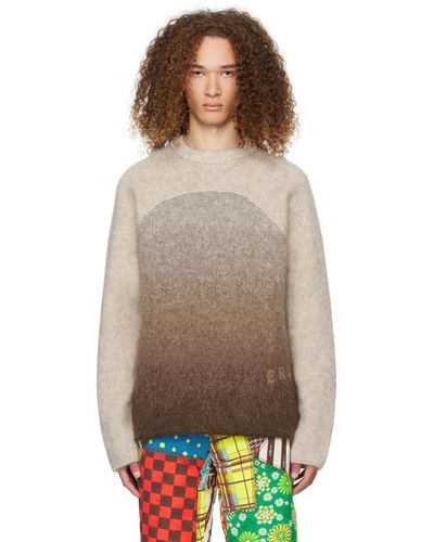 ERL Gradient Rainbow Sweater - Brown