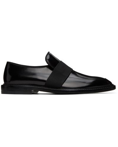 Burberry Black Ribbon Detail Loafers