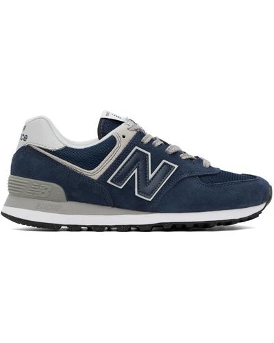 New Balance ネイビー 574 Core スニーカー - ブルー