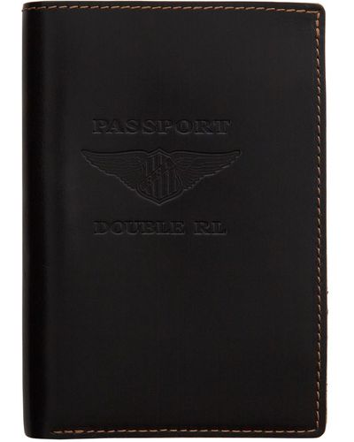 RRL パスポートケース - ブラック