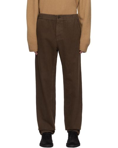 A.P.C. . Brown Chuck Trousers