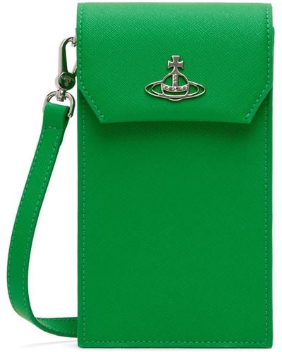 Vivienne Westwood Phone Pouch - Green