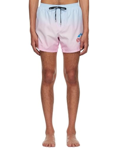 Balmain Evian Edition Swim Shorts - White
