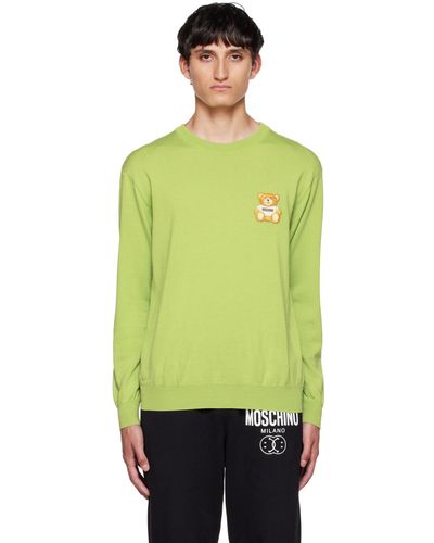 Moschino Teddy Bear Sweater - Green