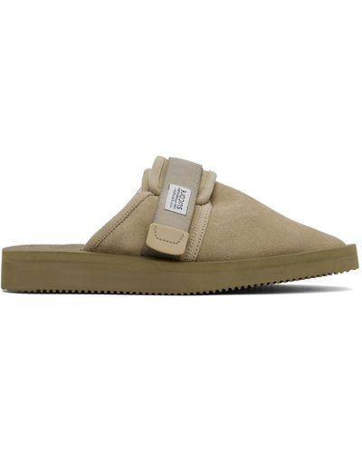 Suicoke Chaussures à enfiler zavo-mab - Noir