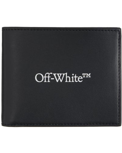 Off-White c/o Virgil Abloh Off- portefeuille noir à logo