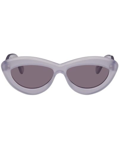 Loewe Purple Cat-eye Sunglasses