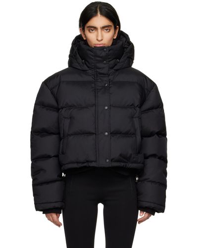 Wardrobe NYC Hooded Down Jacket - Black
