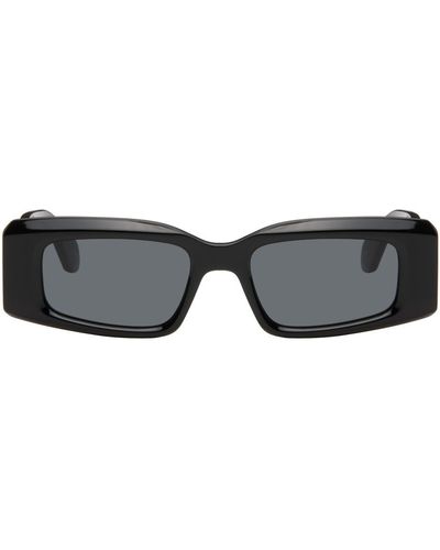 Alaïa Alaïa lunettes de soleil rectangulaires noires