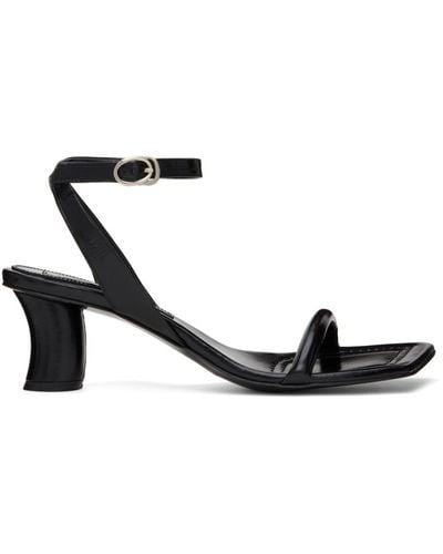 Reike Nen Patent Heeled Sandals - Black