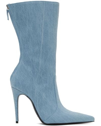 Magda Butrym Sharp Boots - Blue