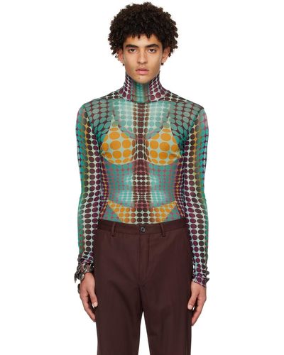 Jean Paul Gaultier Dots Turtleneck - Multicolour